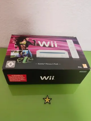 Consola Wii Blanca Edición Zumba