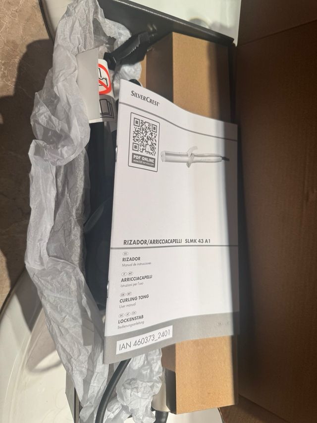 Rizador de pelo SilverCrest nuevo