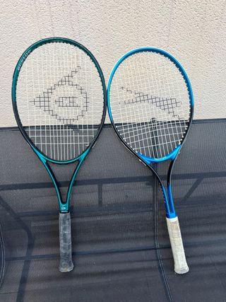 2 Raquetas de Tenis Dunlop