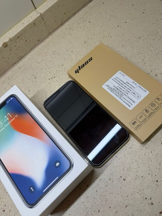 iPhone X Blanco /Plata