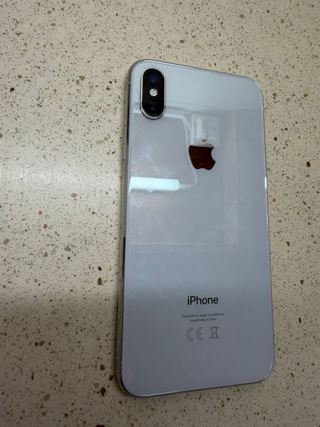 iPhone X Blanco /Plata