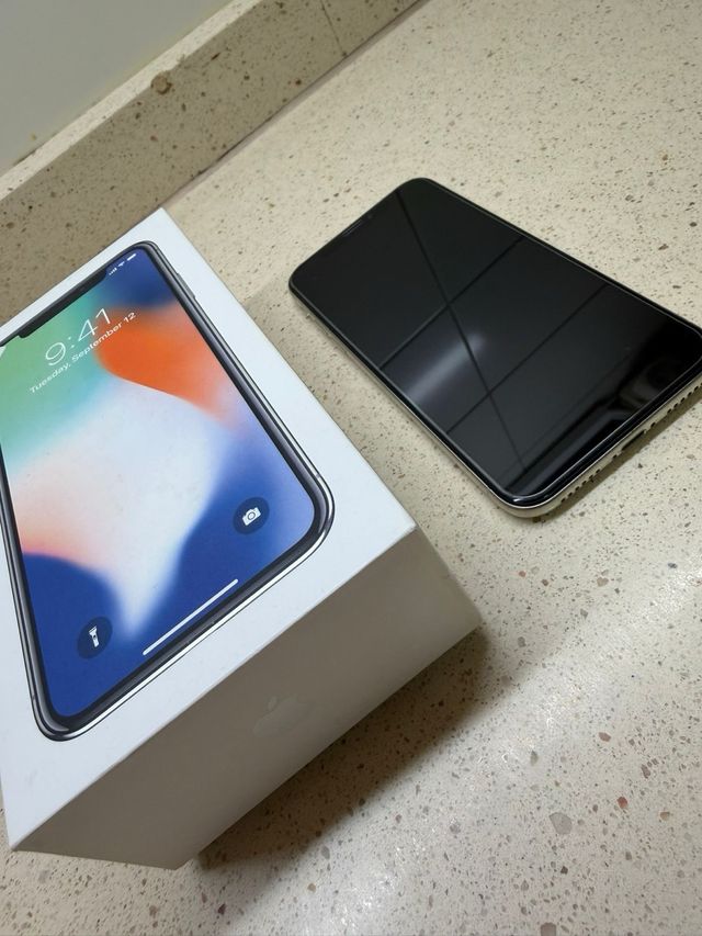 iPhone X Blanco /Plata