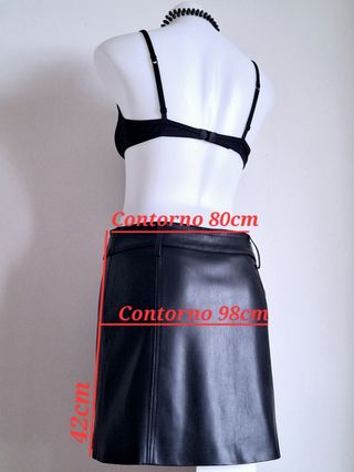 Falda GUESS de Piel Sintética