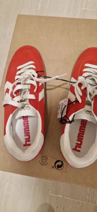 Zapatillas Hummel Rojas Talla 25