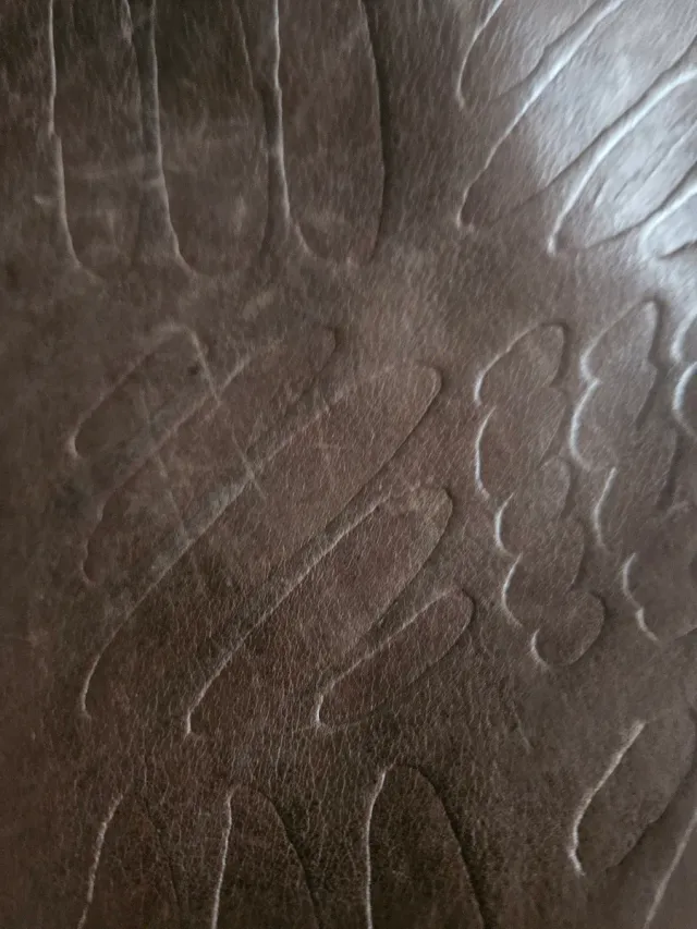 Borsa pelle anni 80 marrone cartella