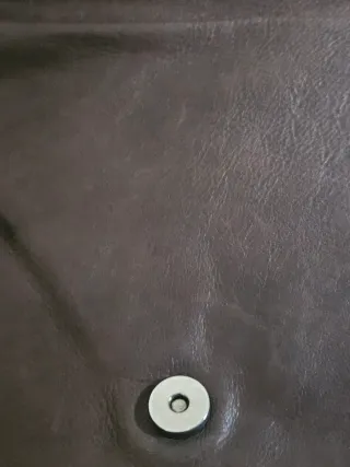 Borsa pelle anni 80 marrone cartella