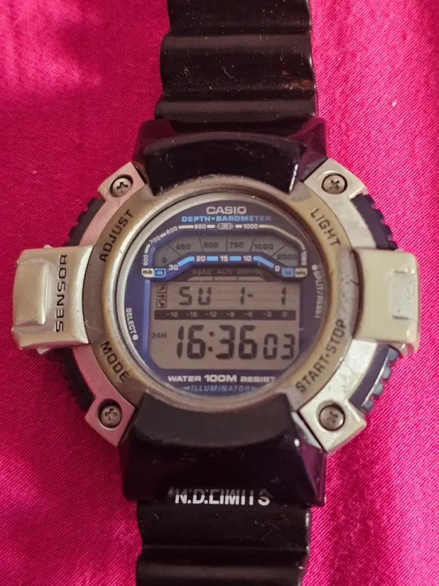 Reloj Casio Marine Gear Profundímetro (NO WALLAPAY