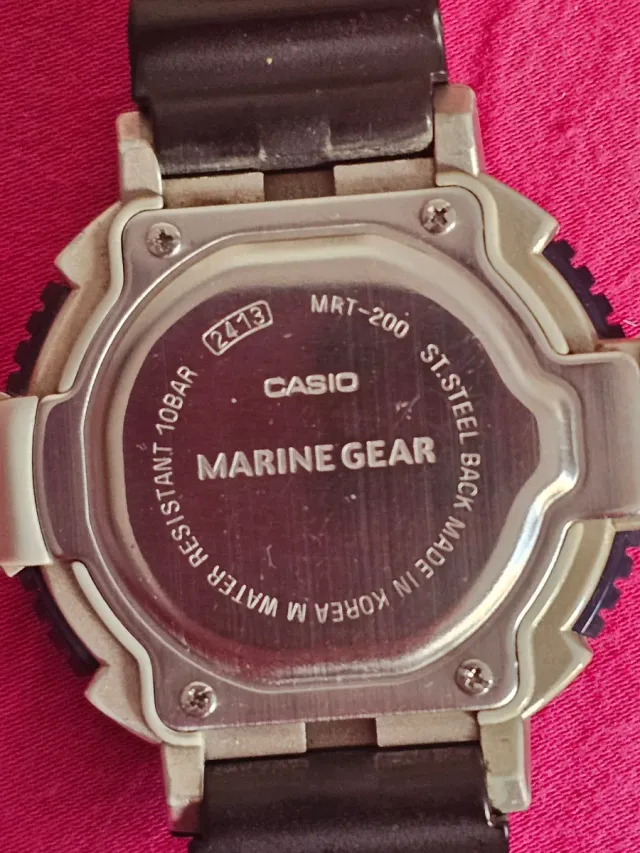 Reloj Casio Marine Gear Profundímetro (NO WALLAPAY