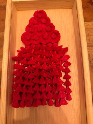 Mosquero de seda rojo