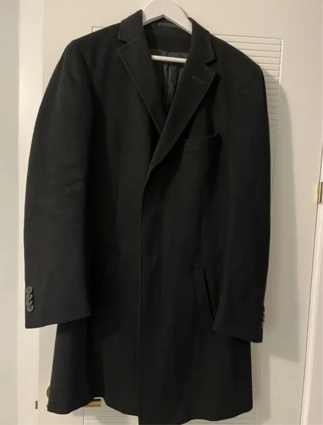 Abrigo Hermenegildo Zegna Negro