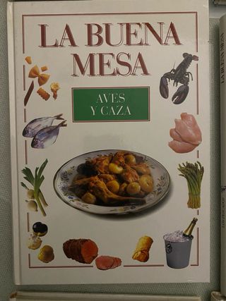 Pack 10 libros de cocina -15€ pack -5€ cada libro