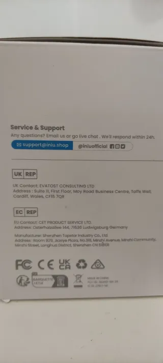 Base Carica Wireless INIU WI-211