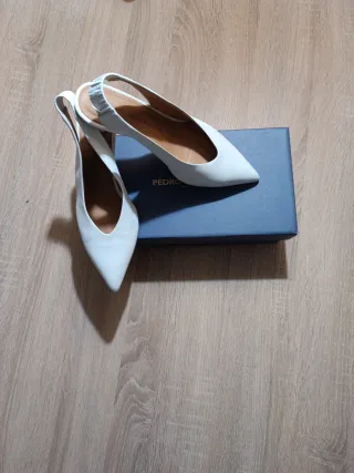 Zapatos Pedro Miralles Piel Blancos Talla 39