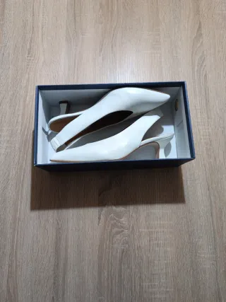 Zapatos Pedro Miralles Piel Blancos Talla 39