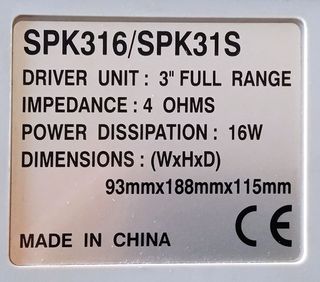 Speaker multimedia active Hi-Fi