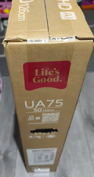 Televisor LG UHD AI UA75 50 pulgadas