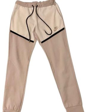 Pantalón Nike Tech Beige y Blanco