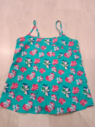 Camiseta tirantes floral