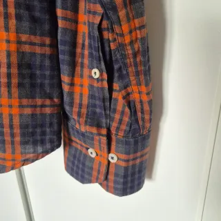 Camisa cuadros manga larga. Carolina Herrera.