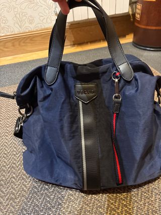 Bolso Tiger Azul y Negro