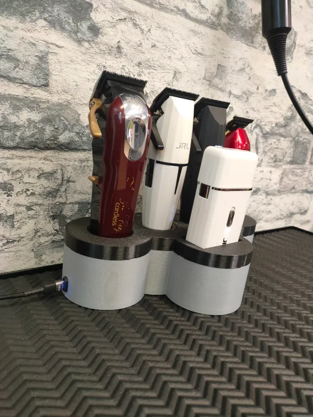 Base de carga.para barberos