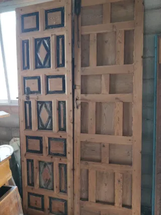 Puertas pino siglo XVIII