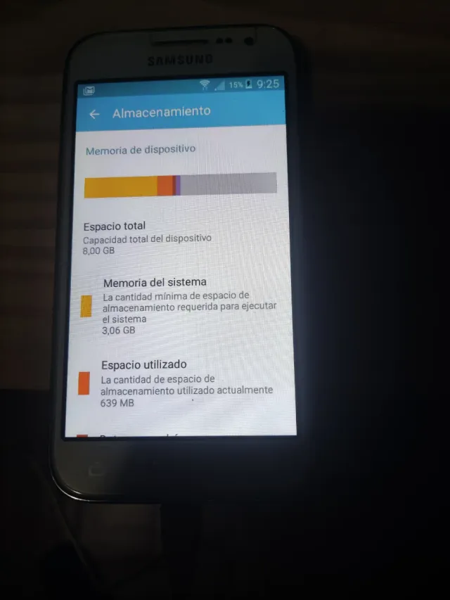 Móvil Samsung Blanco