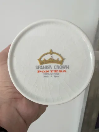 Juego de café porcelana y cristal