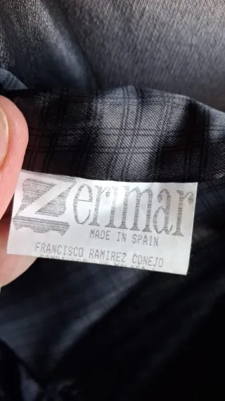 Chaqueta de Piel Negra Hombre