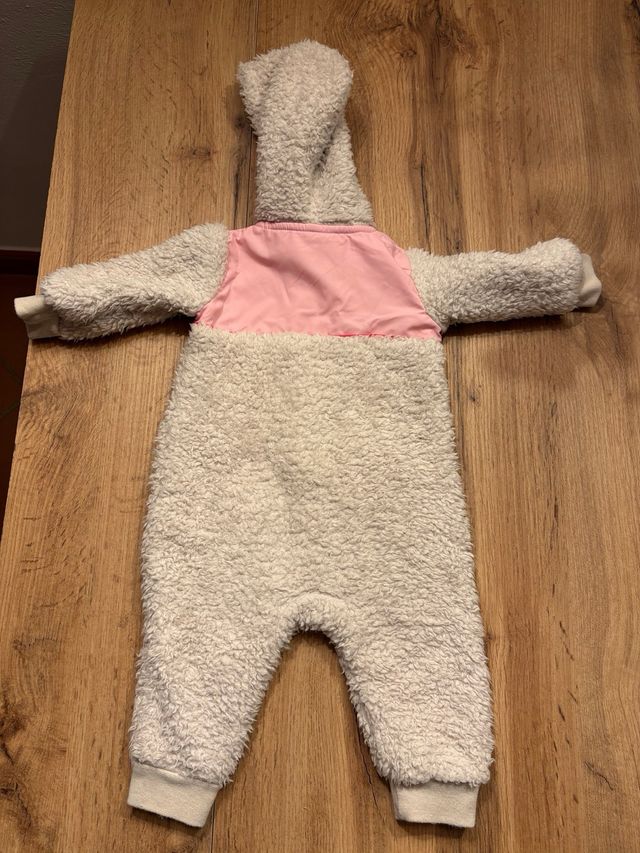 Tuta neonata Nike in pile con cappuccio 62-68 cm