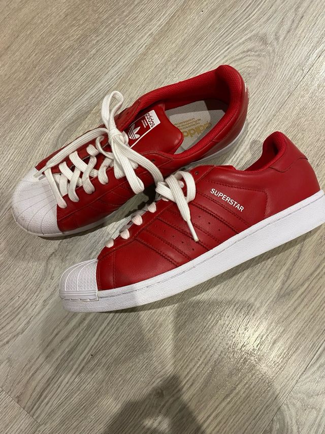 Adidas Superstar Rojas Talla 43