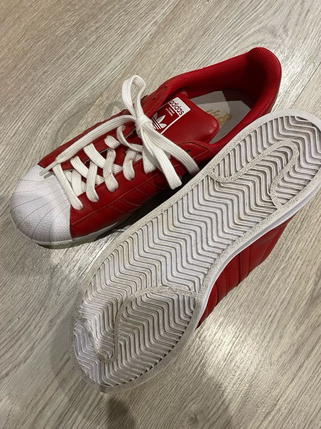 Adidas Superstar Rojas Talla 43
