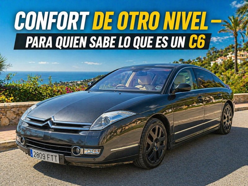 CITROEN C6 V6 – CONFORT ÚNICO – SOLO 157.000 KM - foto 1