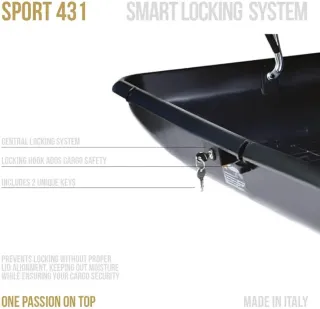 Cofre CAM Sport 431 L Negro