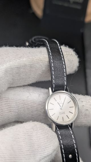 Omega De Ville Quarzo Donna - Nero/Argento