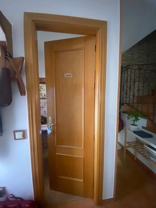 8 Puertas de interior roble