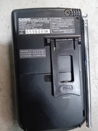 Mini TV Casio TV-470