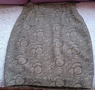 Traje corto chaqueta y falda fiesta