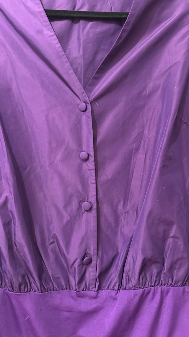 Body Zara Morado con Hombreras