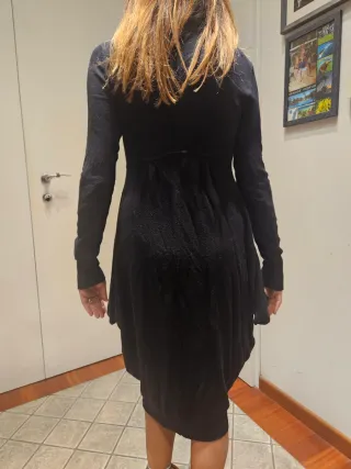 Abito donna maglia invernale manica lunga