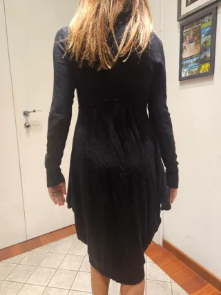 Abito donna maglia invernale manica lunga