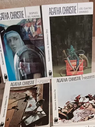 Libros AGATHA CHRISTIE Poirot Marpple Nuevo