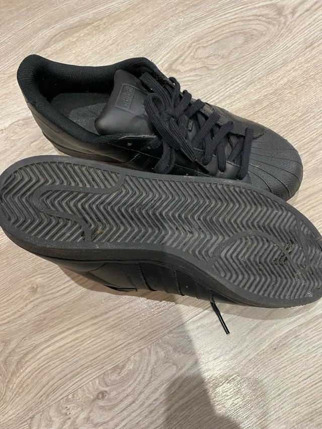 Zapatillas Adidas Superstar Negras Talla 43