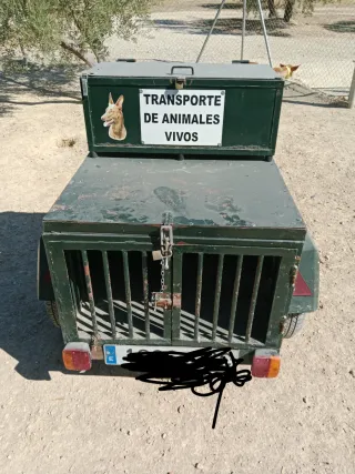 Remolque para perros