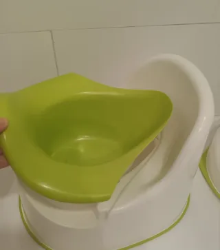 Orinal y Asiento Reductor WC Bebé