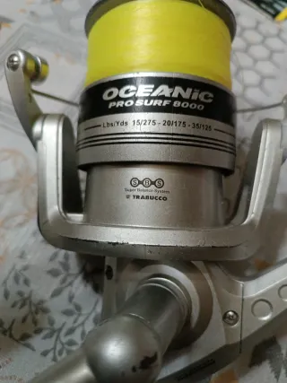 Carrete de pesca Trabuco Oceanic Pro Surf 8000