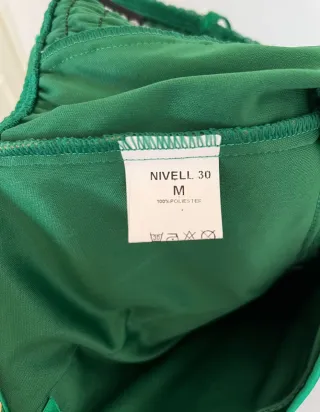 Vestido NIVELL 30 verde talla M
