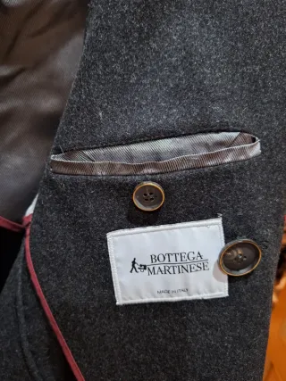 Abrigo Bottega Martinese Lana Talla L