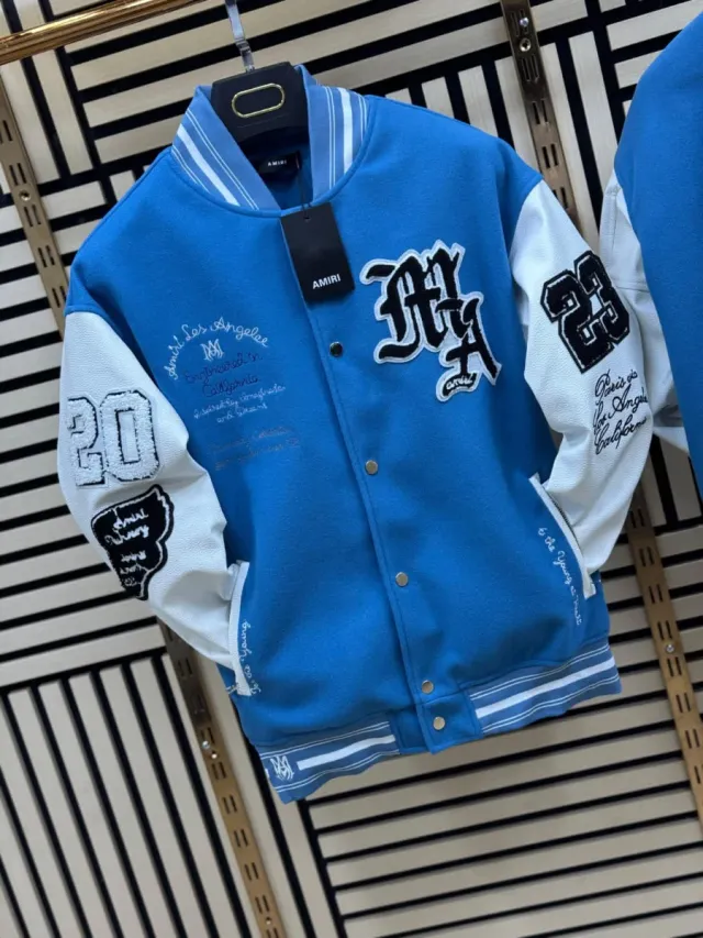 Chaqueta AMIRI Azul y Blanca Talla XXXL