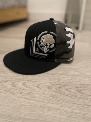 Gorra Hip Hop Camuflaje Calavera